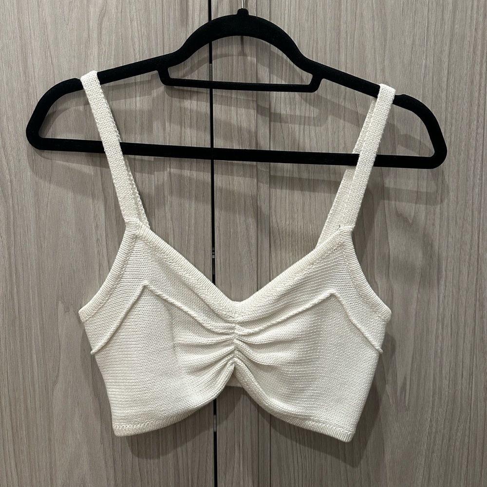 Cotton by Autumn Cashmere Cropped Top